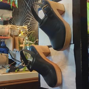 EUC Charlotte Stone Leather Bonnie Clog 7